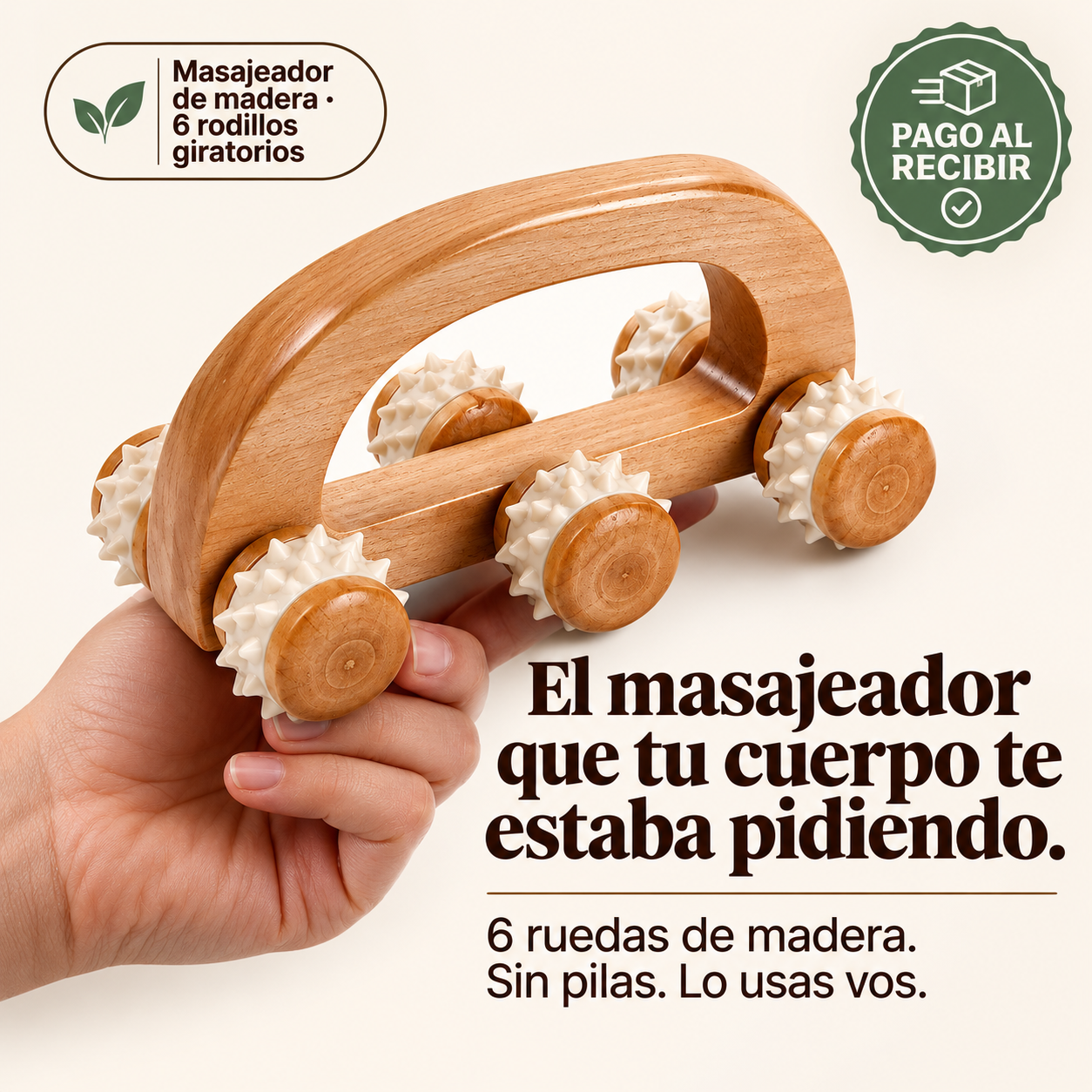 Rodillo De Masaje - 6117 — vista 1