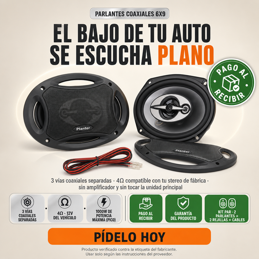 Altavoz Tweeter Optimizador Para Coche - 17458 — vista 1