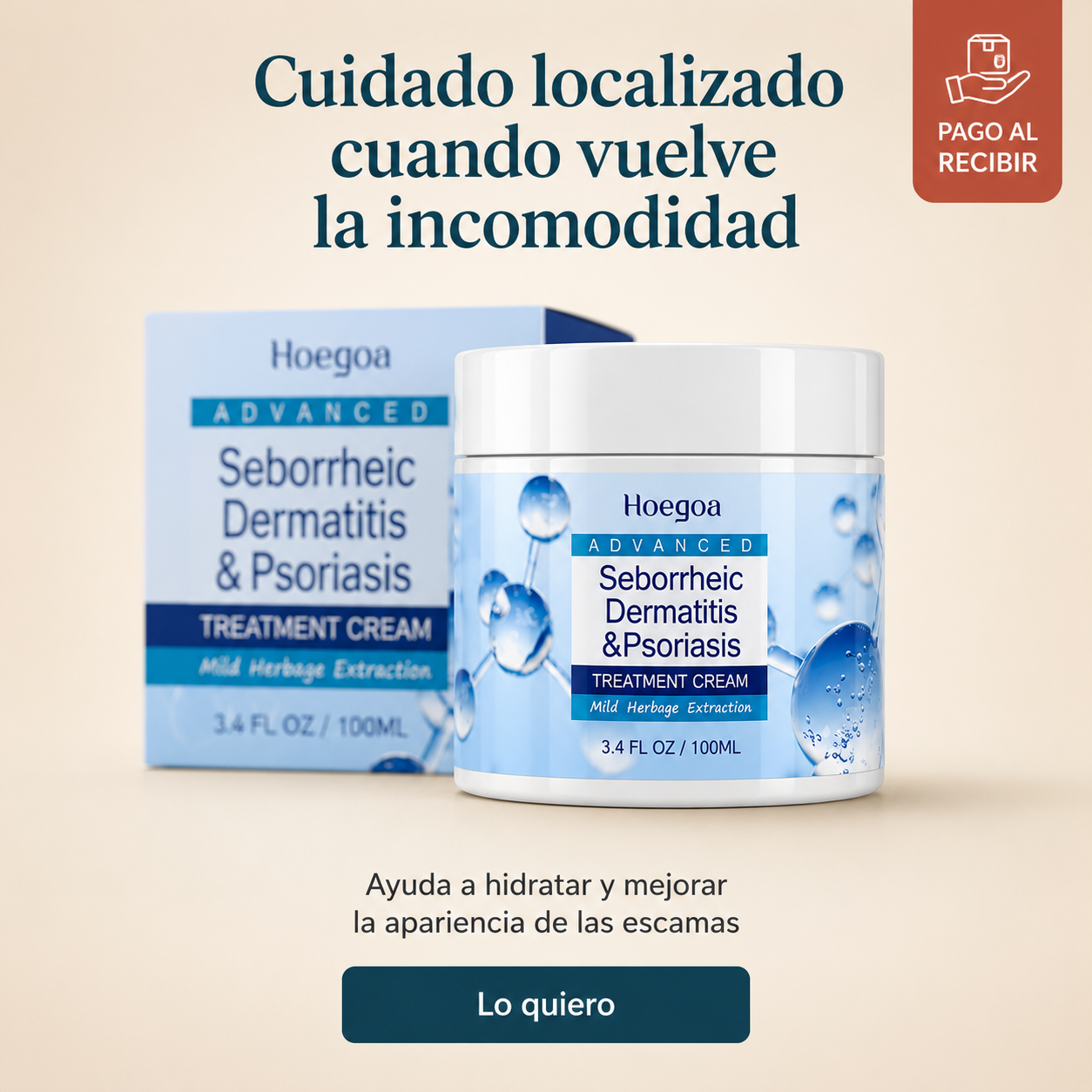 Seborrheic Dermatitis Psoriasis 100ml - 1373 — vista 1
