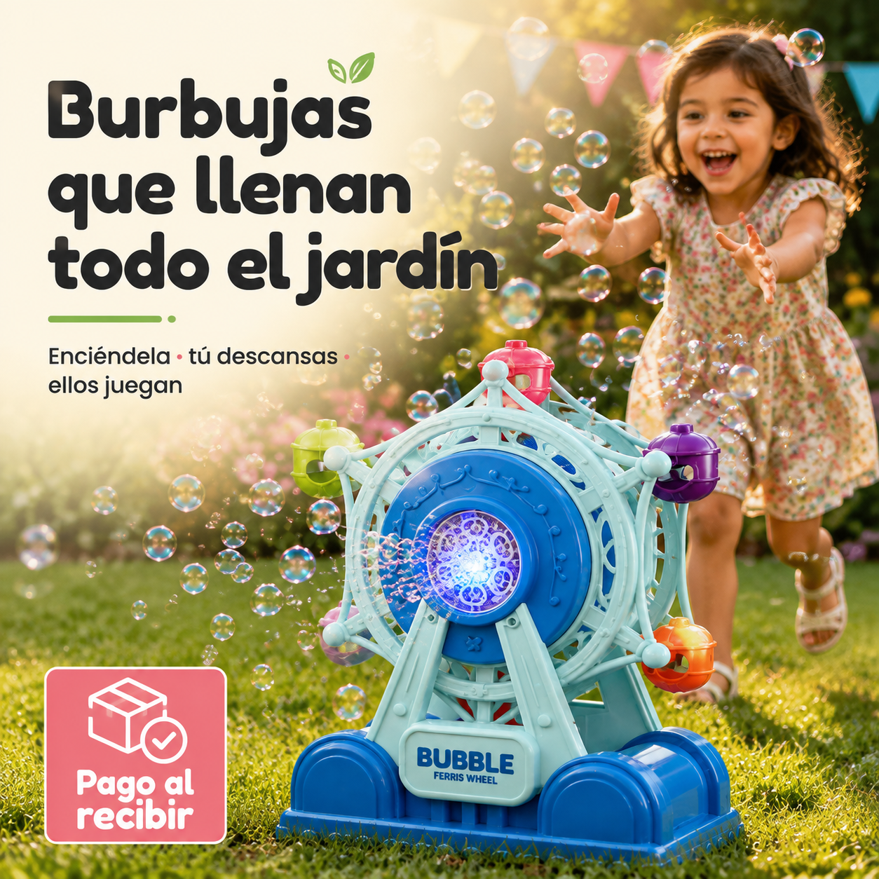 Maquina De Burbujas Jy2596 - 135698 — vista 1