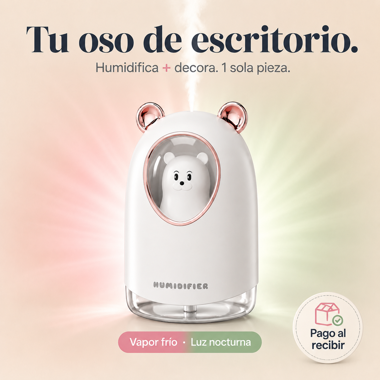 Humidificador Mini Portatil Oso - 820 — vista 1