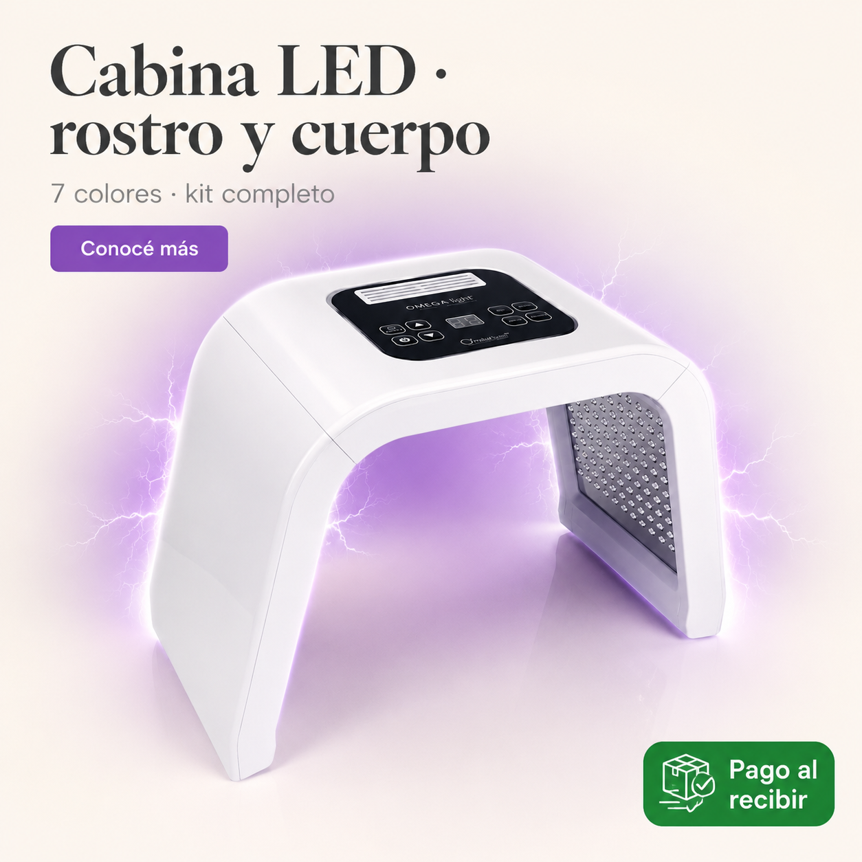 Cabina Led Facial Y Corporal Lifting - 1342 — vista 1