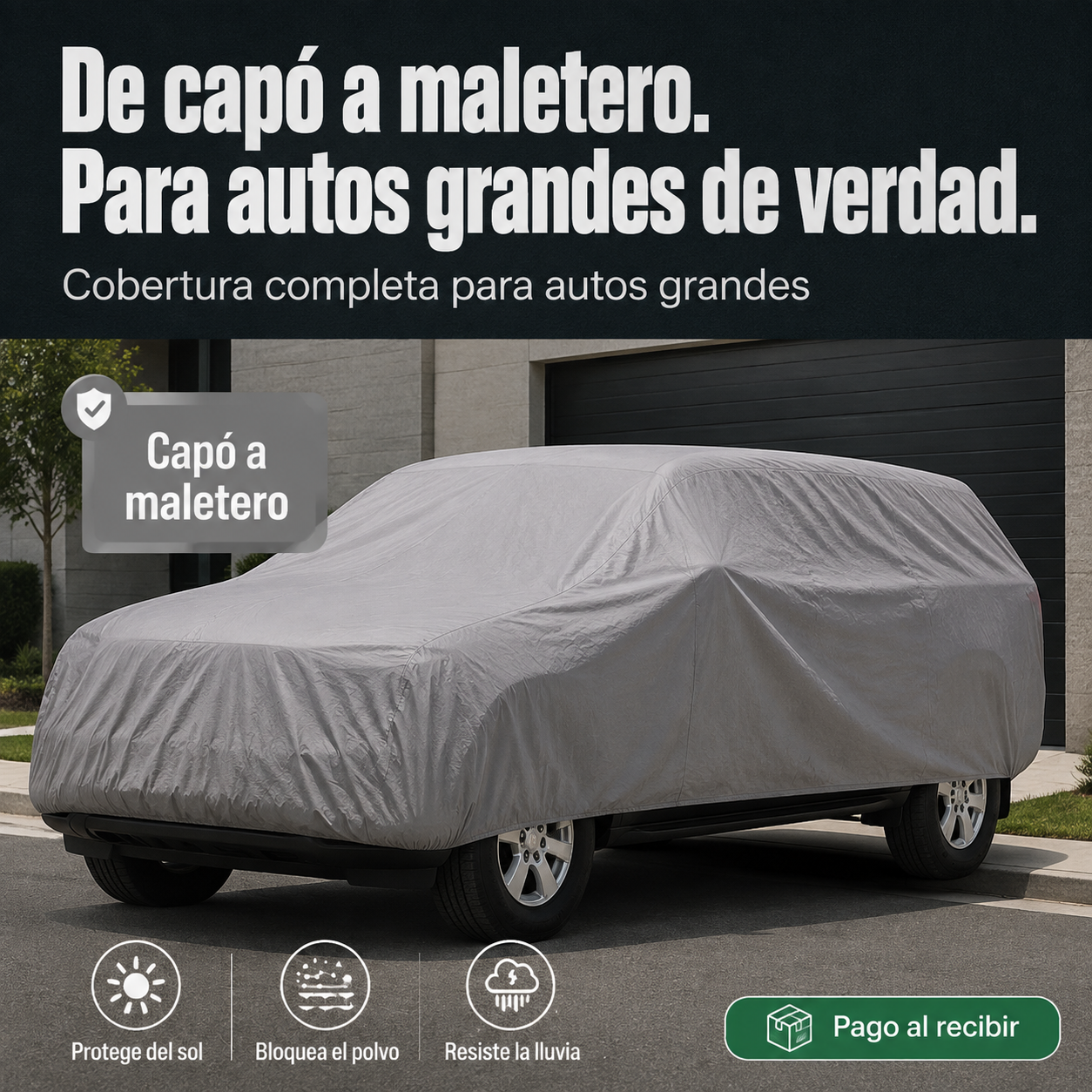 Cobertor Para Auto Autos Grandes — vista 1