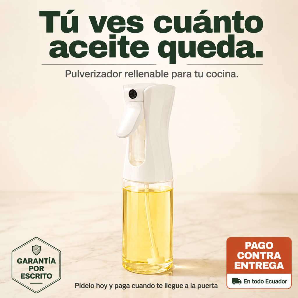 Pulverizador De Aceite Vidrio - 120502 — vista 1