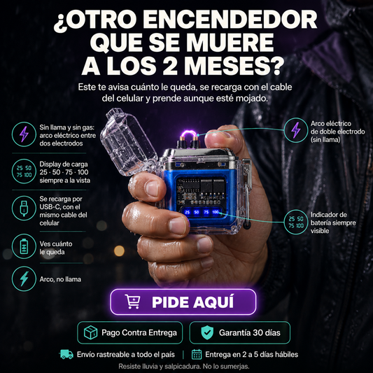 Encendedor Impermeable Transparente - 1194924 — vista 1