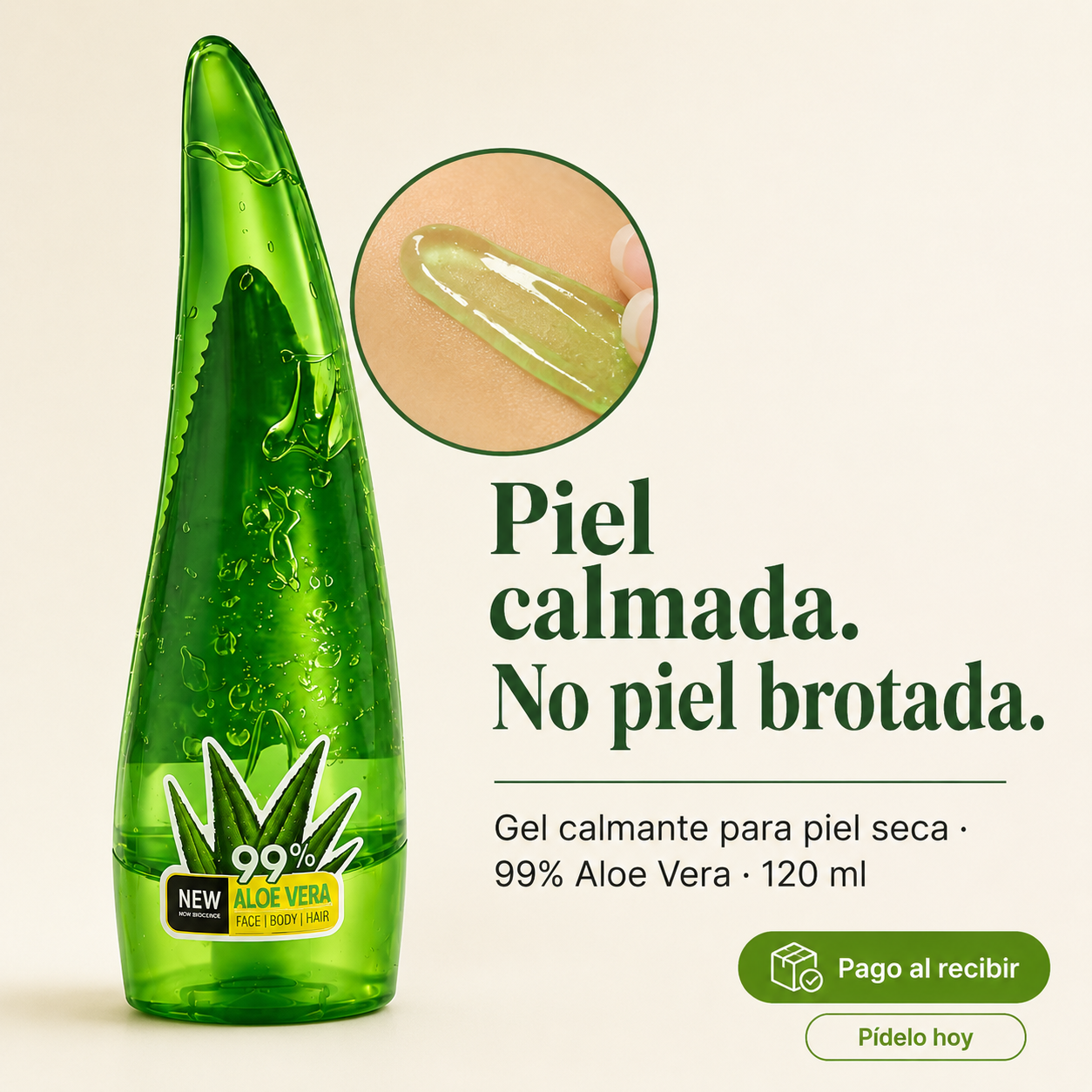 Gel De Aloe Vera Hidratante - 100140 — vista 1