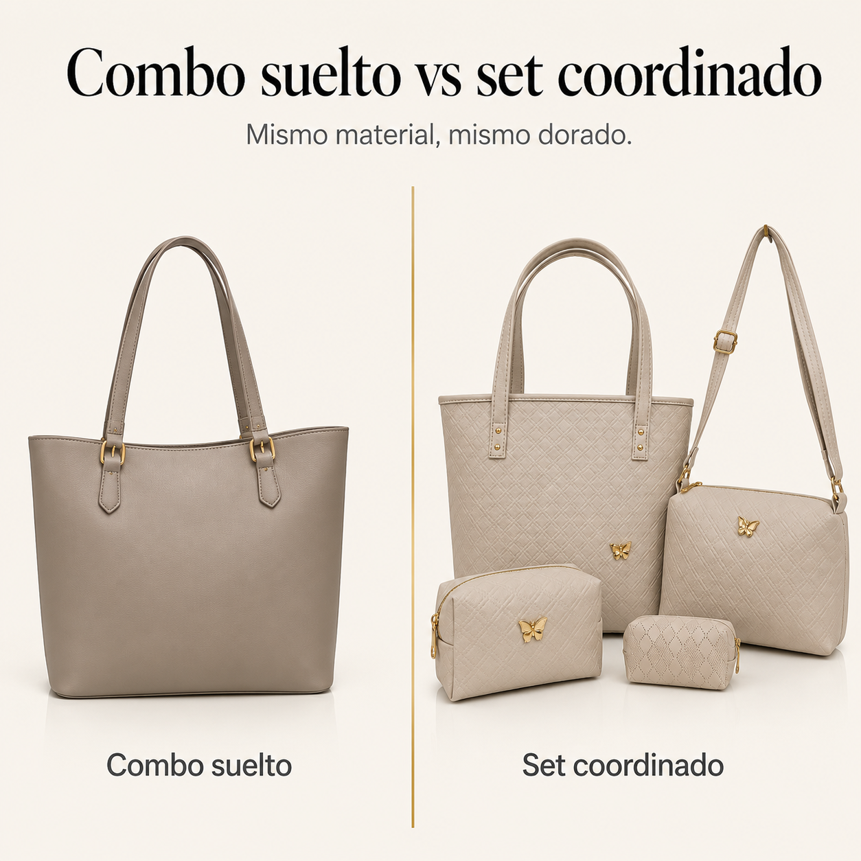 Set Mariposa x4 — vista 2