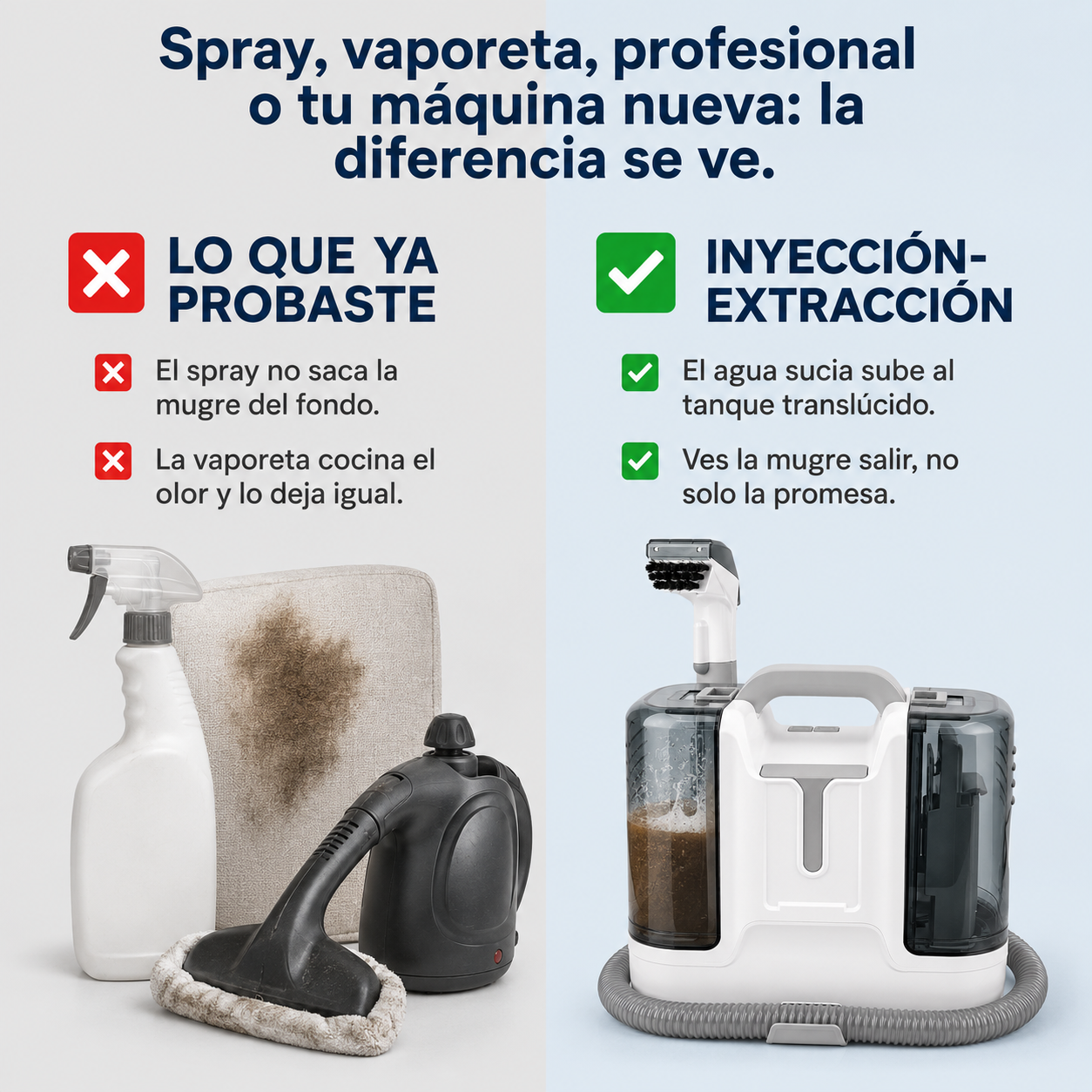 Maquina Limpiadora De Alfombras Y Tapice - 6509 — vista 2