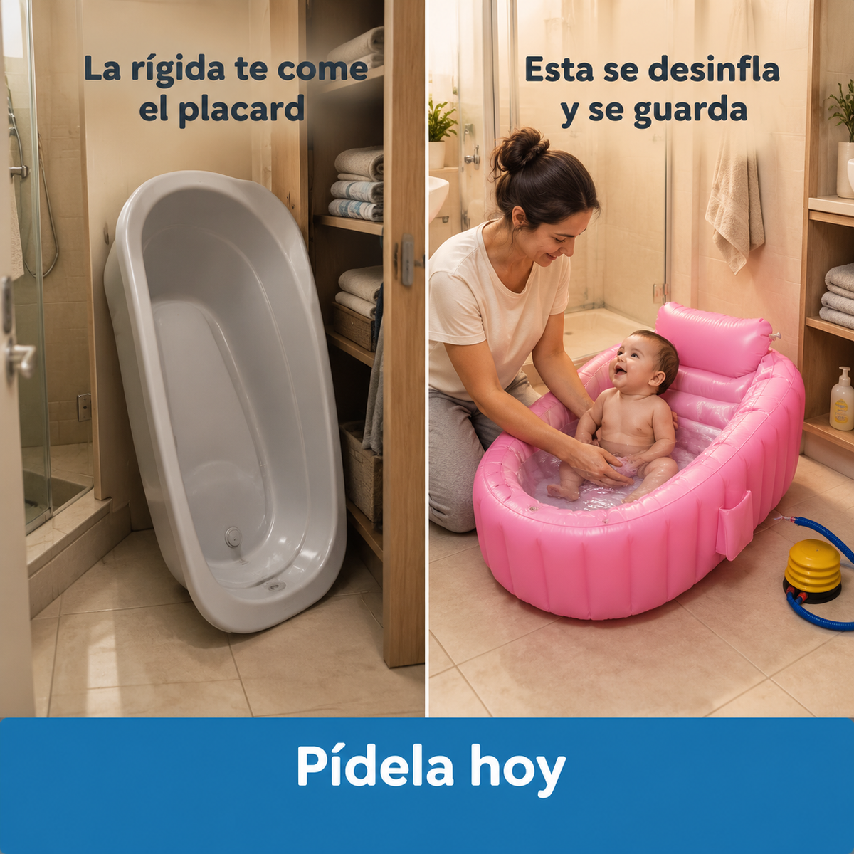 Banera Bebe Inflable Ninos - 7006 — vista 2