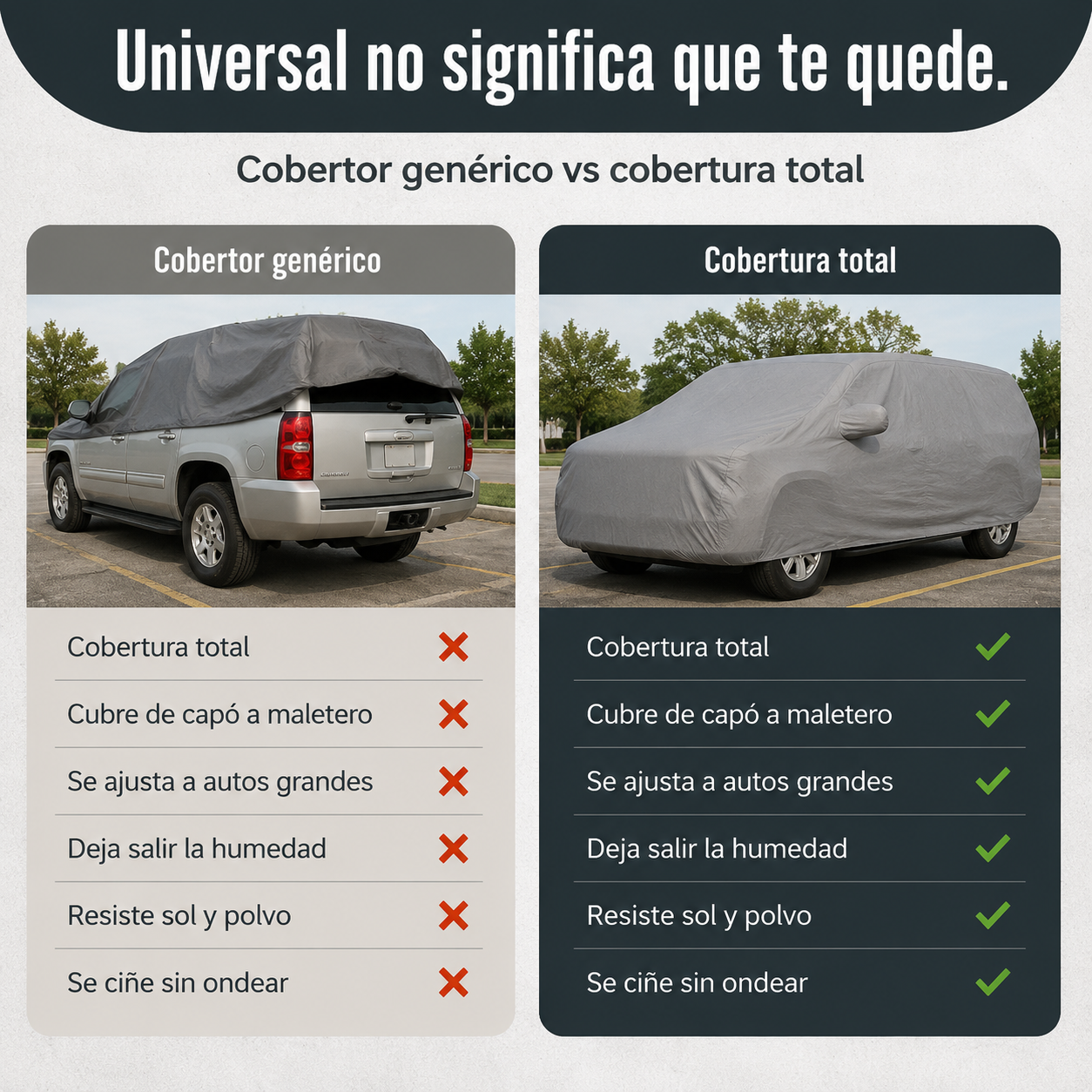 Cobertor Para Auto Autos Grandes — vista 2
