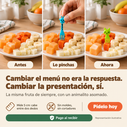 Mini Palillos De Animales Contiene 10 Pz - 40297 — vista 2