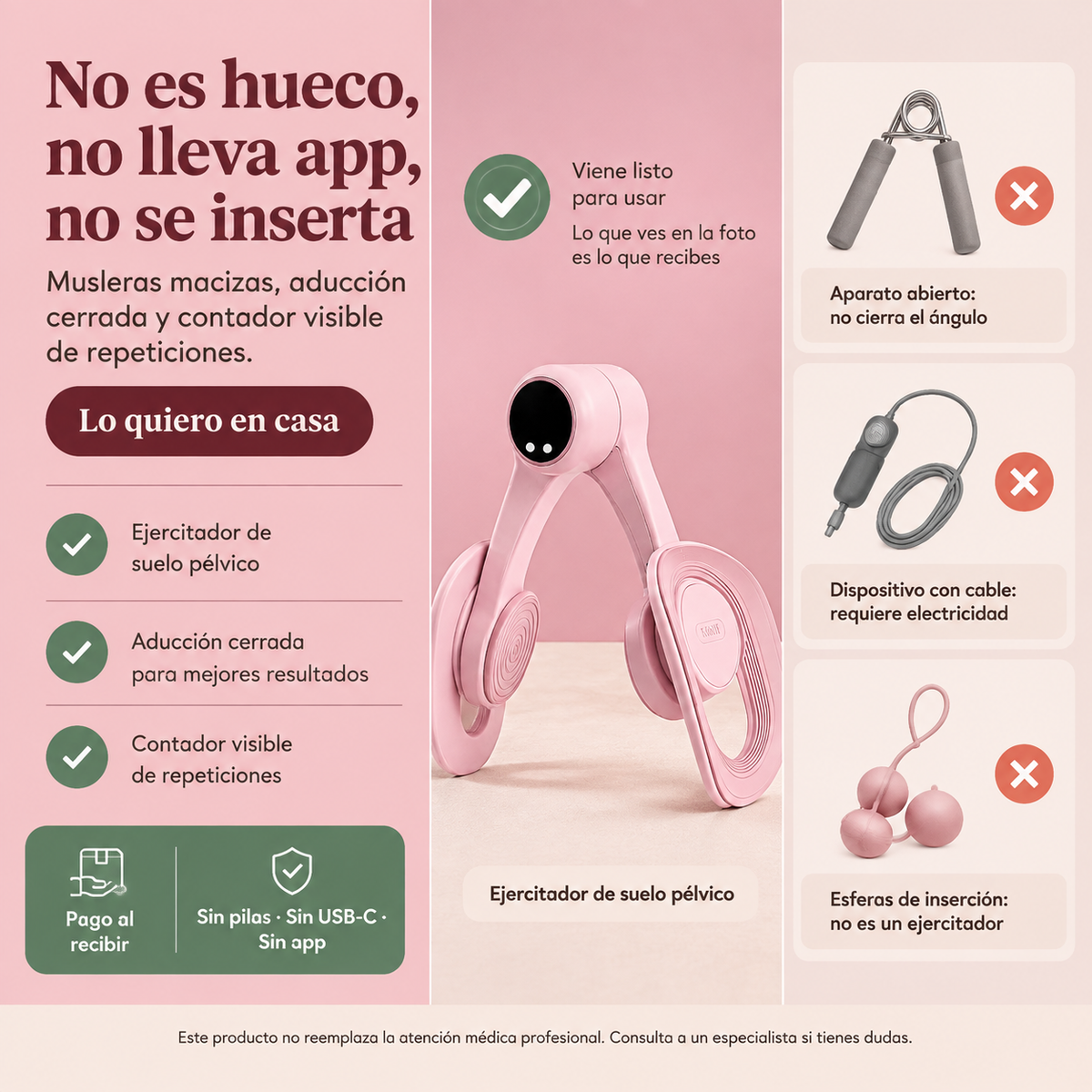 Ejercitador Pelvico Con Pantalla - 46963 — vista 2