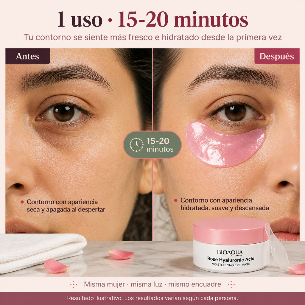 Collageno De Rosas Reafirmante De Ojos - 4719 — vista 3
