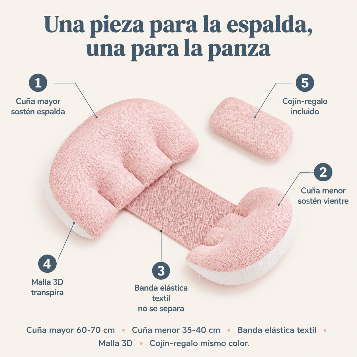 Almohada Para Embarazadas — vista 3