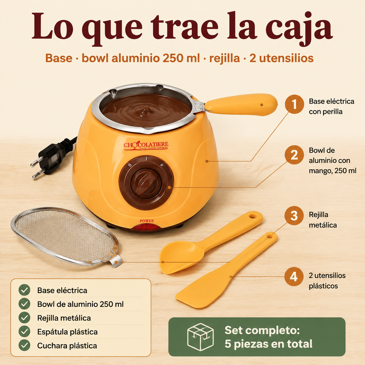 Fundidor De Chocolate Y Caramelo — vista 3