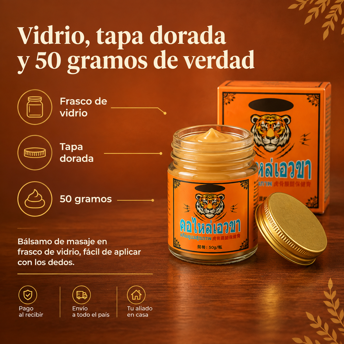 Pomada Luhand Lupomada Del Tigre 50 G - 33870 — vista 3
