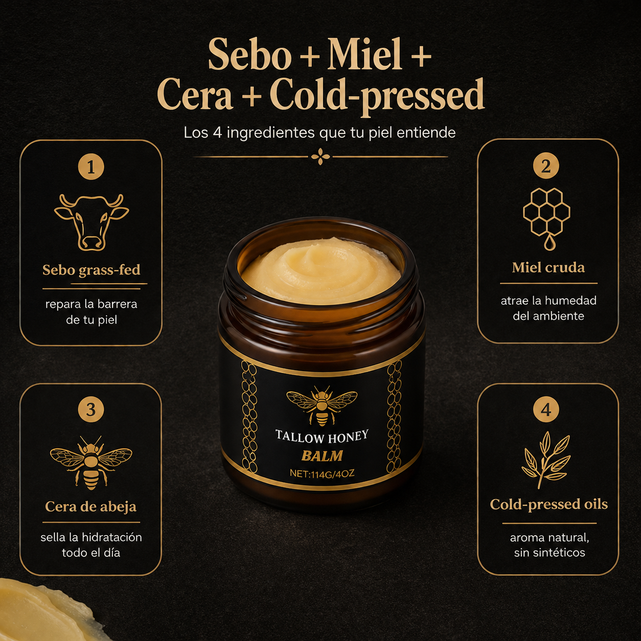 Balsamo De Miel De Sebo - 2945 — vista 3