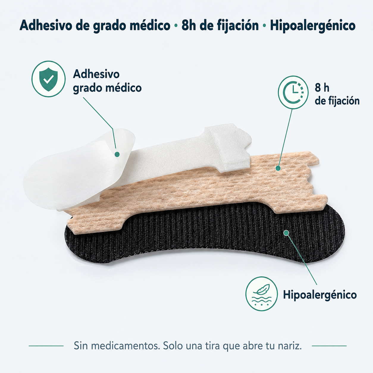 Tiras Nasales Para Respiracion — vista 3