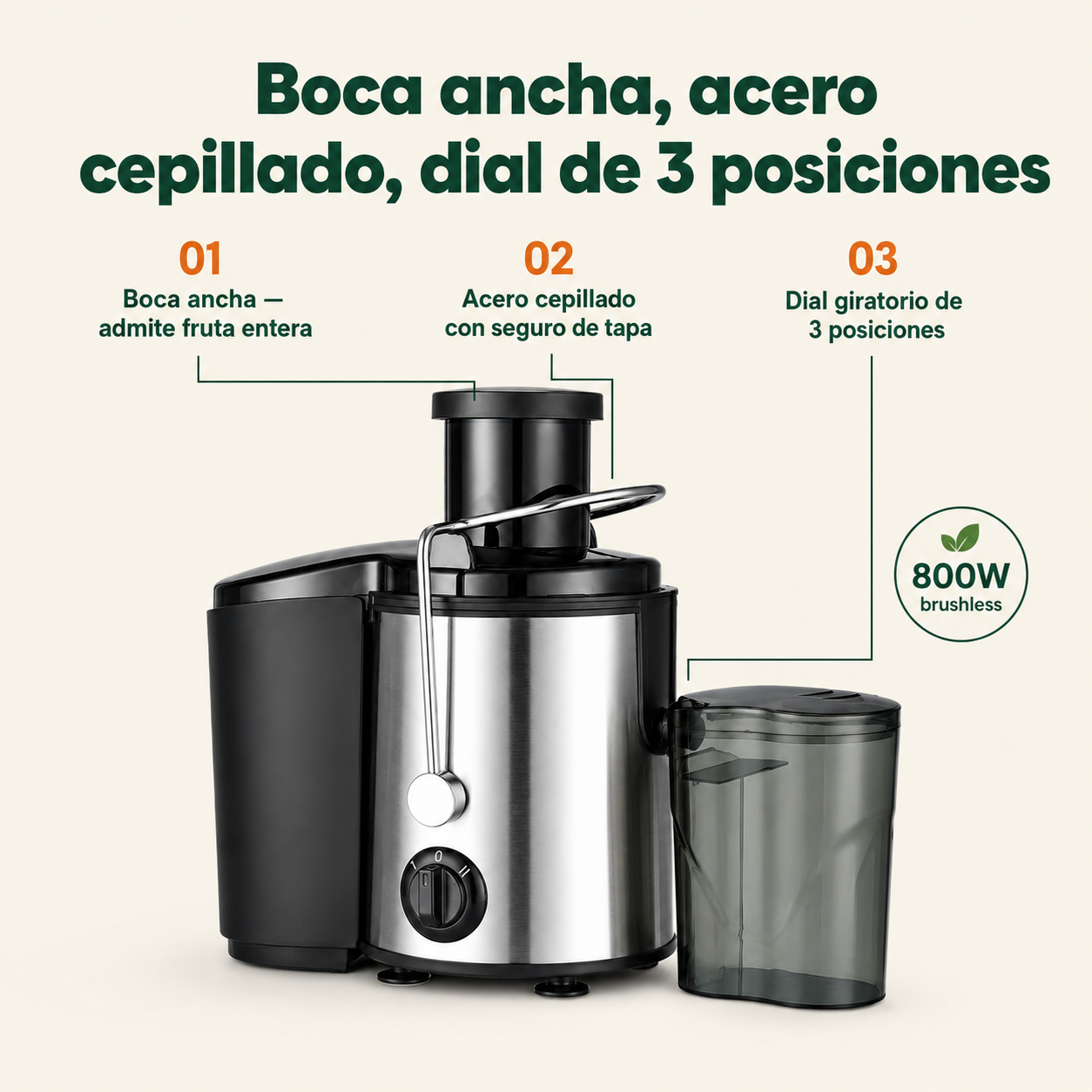 Extractor De Jugo - 6648 — vista 3