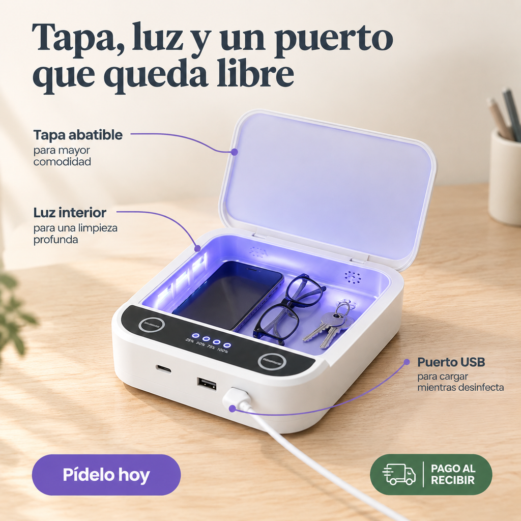 Esterilizador Con Luz Uv Top Seller - 1339 — vista 3