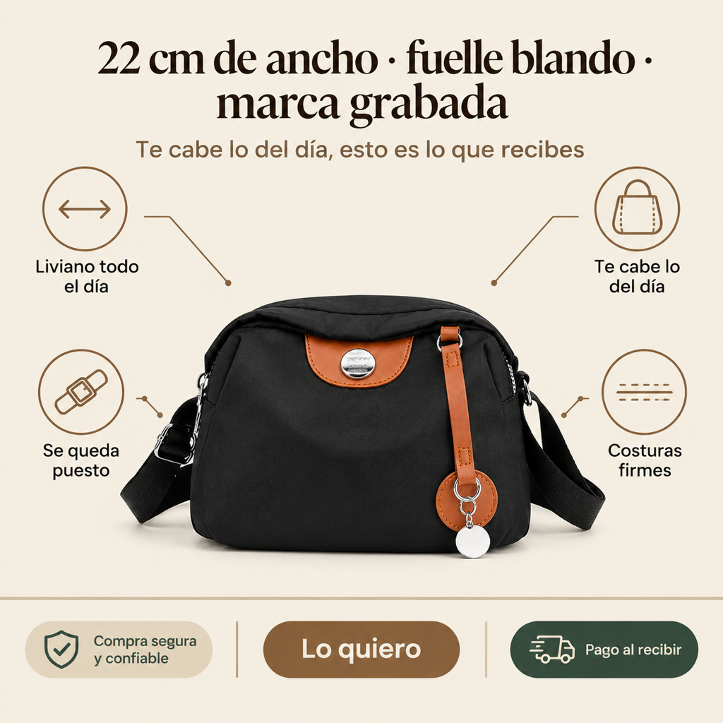 Bolso bandolera pequeño GIFYY — vista 3