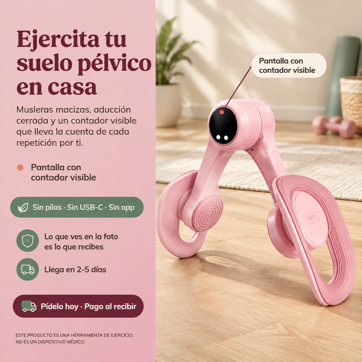 Ejercitador Pelvico Con Pantalla - 46963 — vista 3