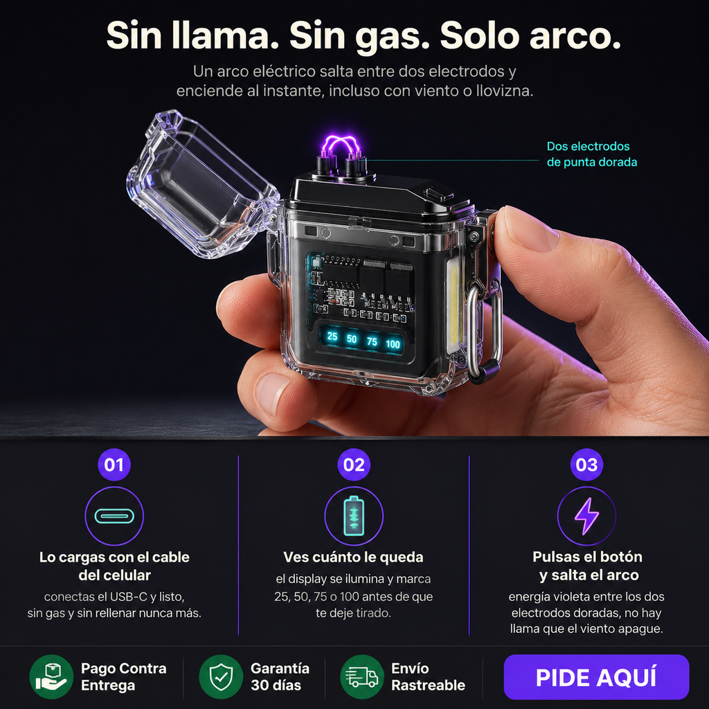 Encendedor Impermeable Transparente - 1194924 — vista 4