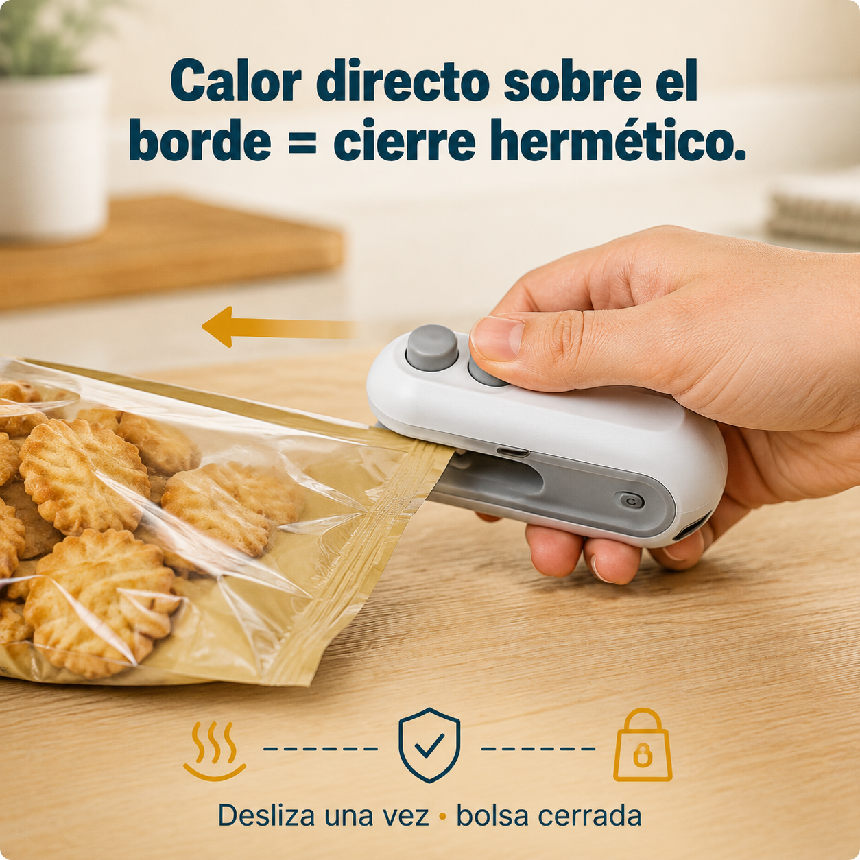 Sellador De Bolsas Mini Portatil - id11027 — vista 4