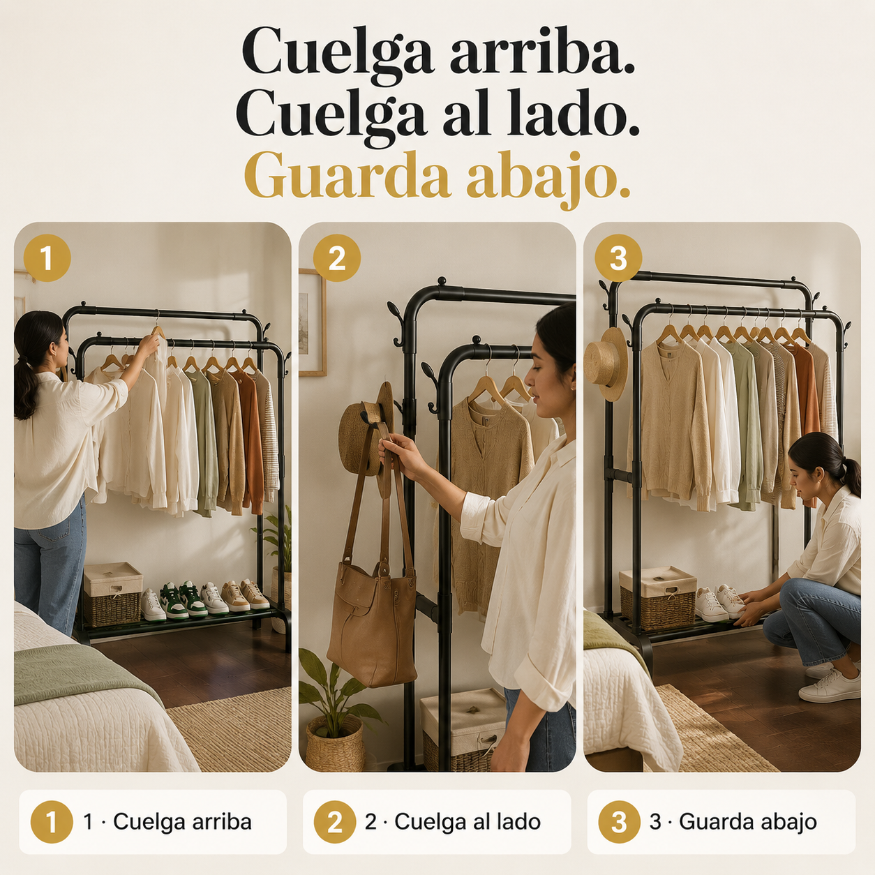 Perchero Colgador De Ropa Reforzador - 78740 — vista 4