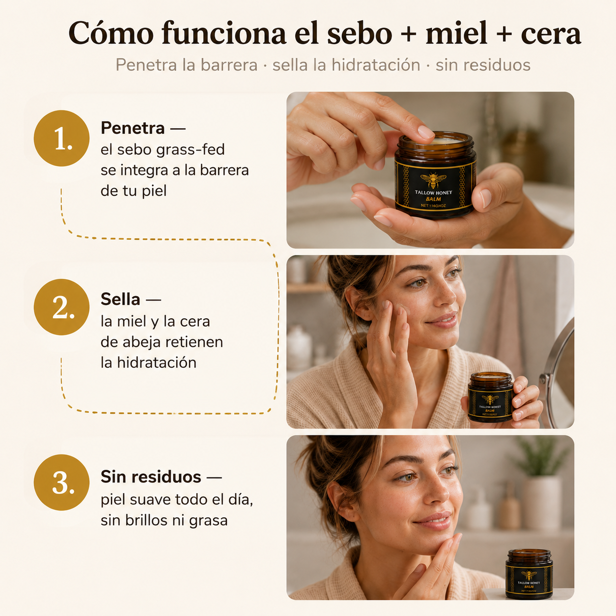 Balsamo De Miel De Sebo - 2945 — vista 4