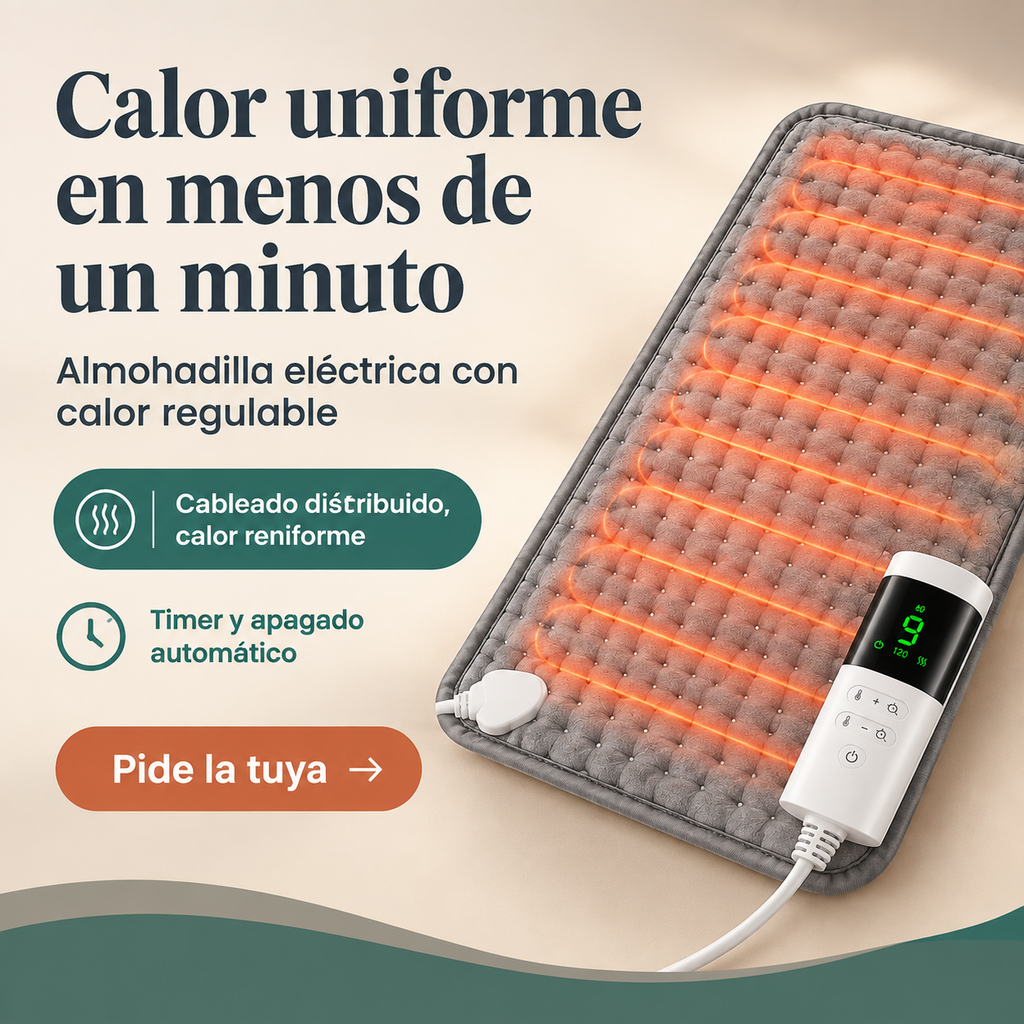 Manta Lumbar Electrica Fisioterapia - 53991 — vista 4