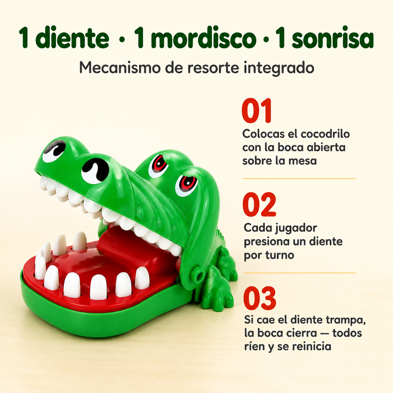 Cocodrilo Dentista - 32091 — vista 4