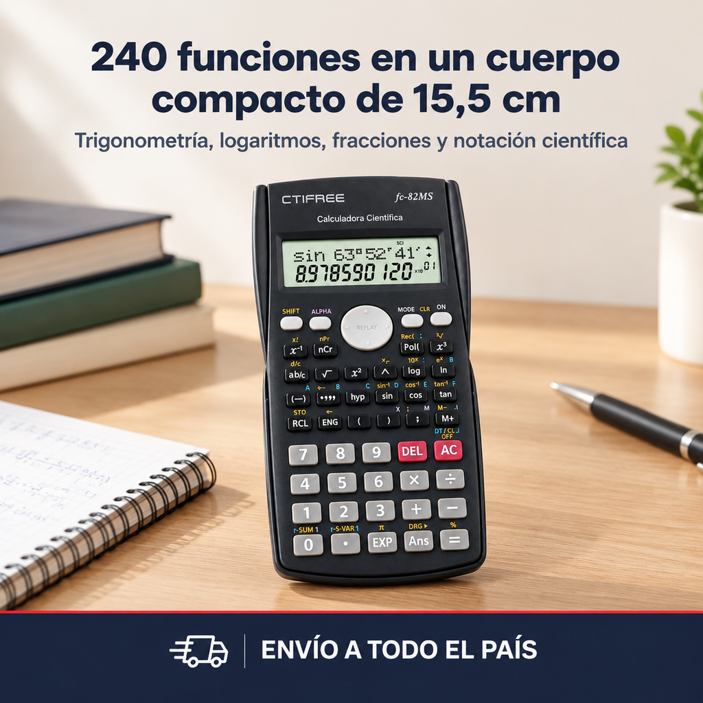 Calculadora Cientifica Justop Pila A - 6900 — vista 4