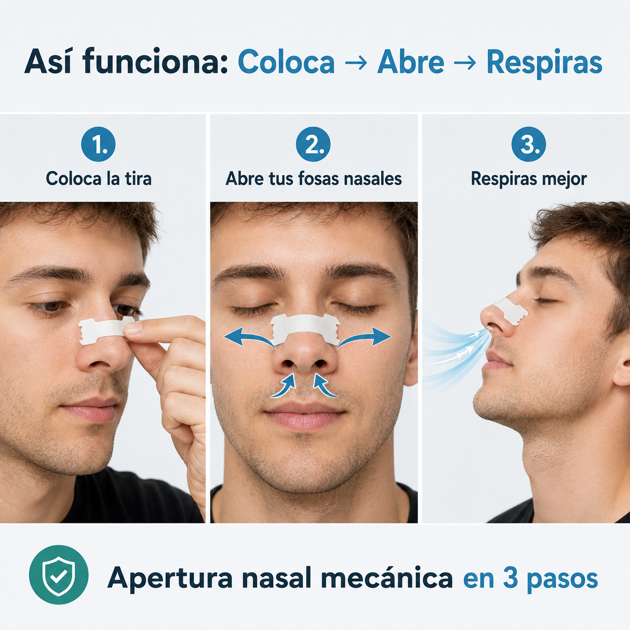 Tiras Nasales Para Respiracion — vista 4