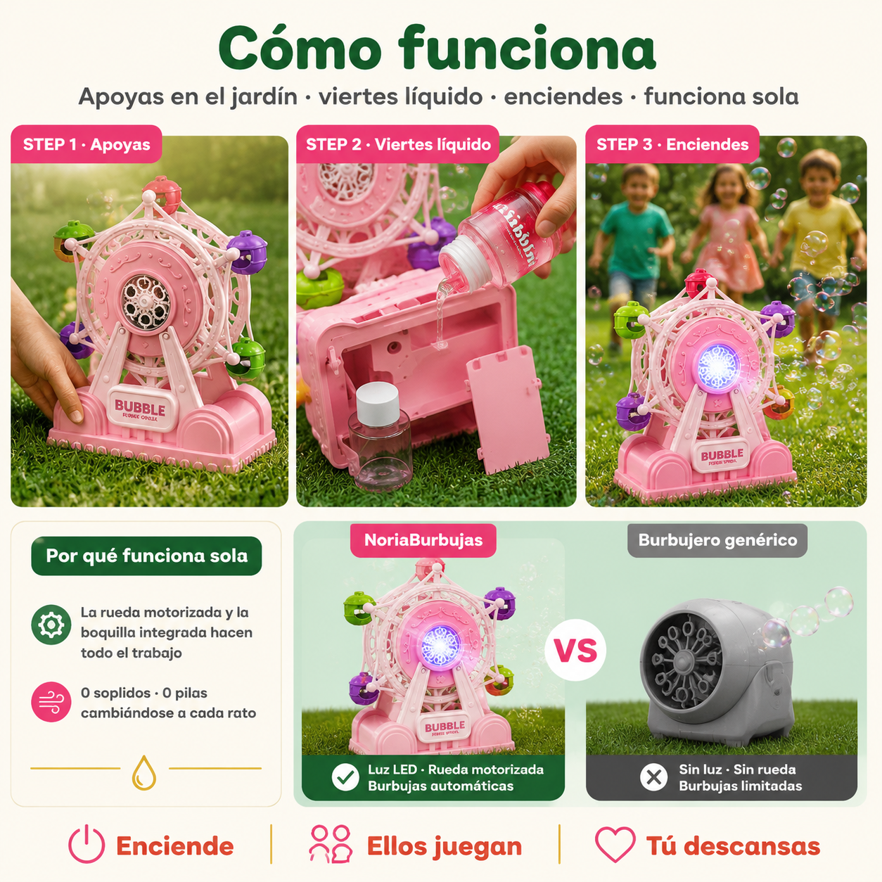 Maquina De Burbujas Jy2596 - 135698 — vista 4