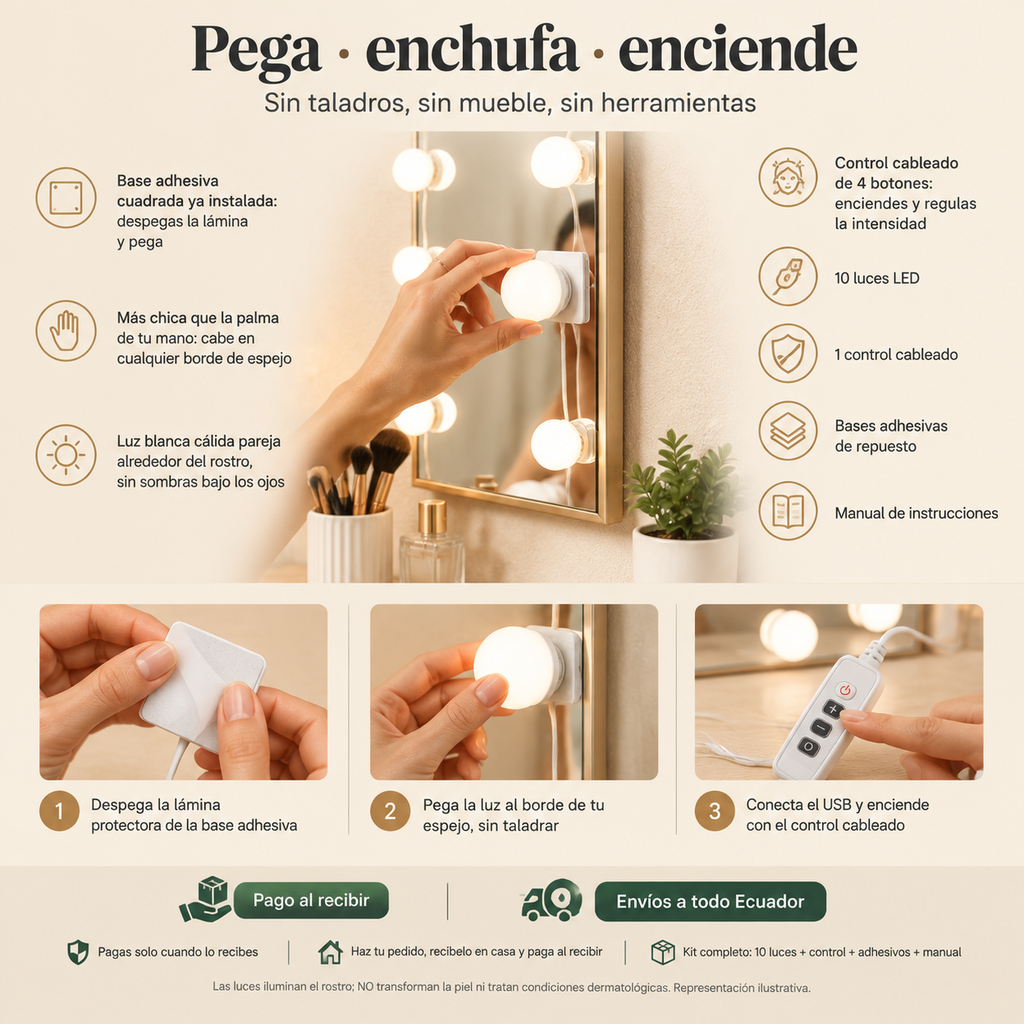 Bombilla Led Para Espejo 10 - 11307 — vista 4
