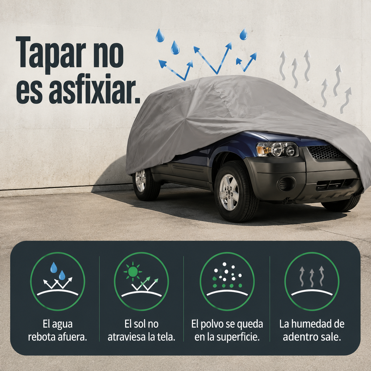 Cobertor Para Auto Autos Grandes — vista 4
