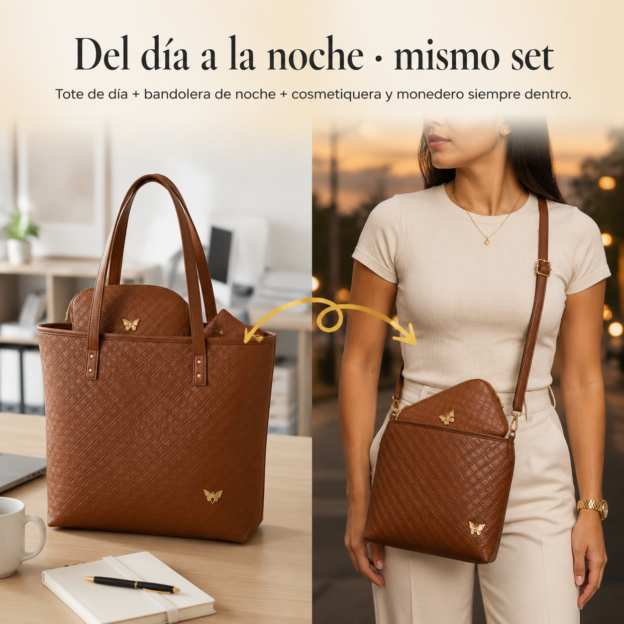 Set Mariposa x4 — vista 4