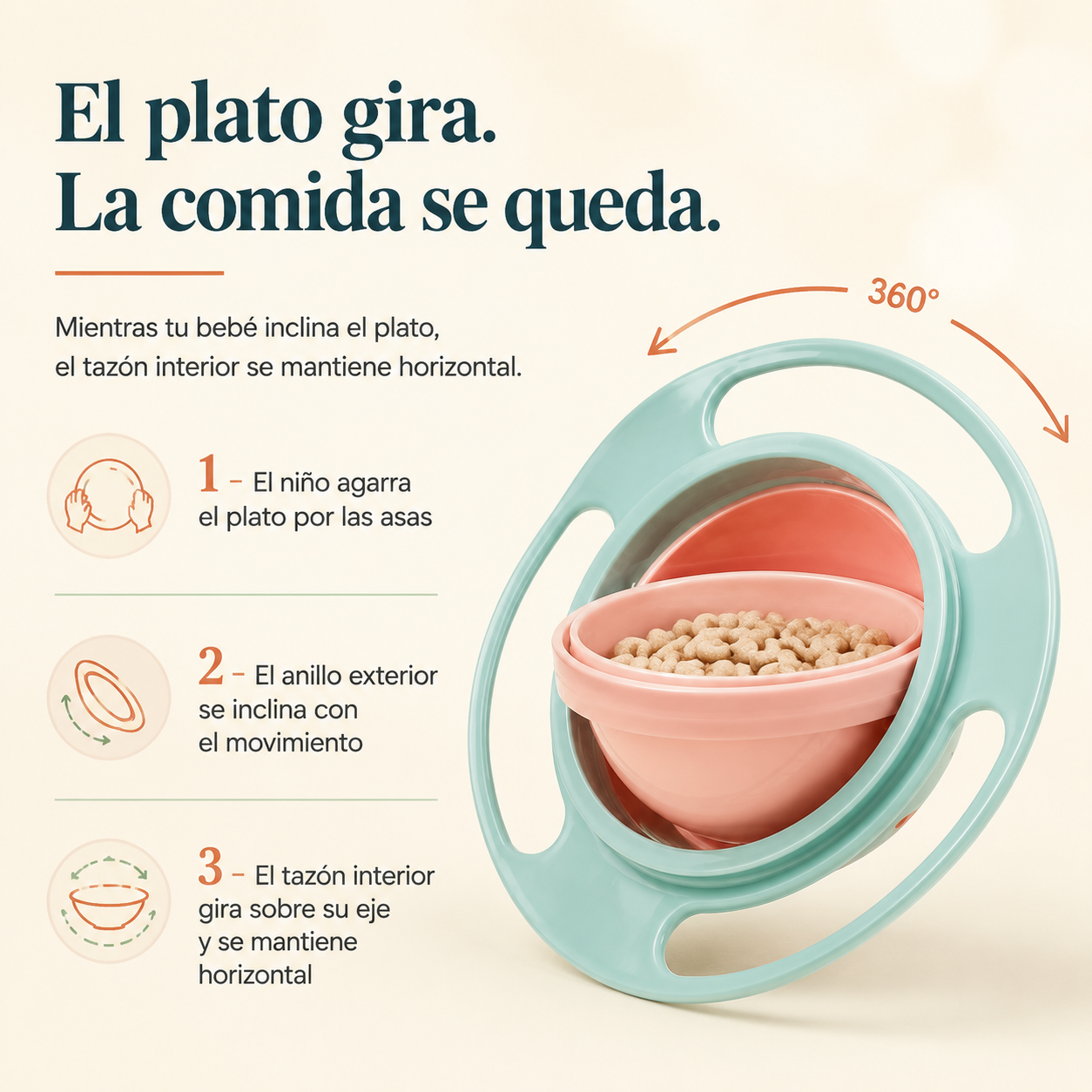 Tazon Giratorio 360 Antiderrame G - 4389 — vista 4