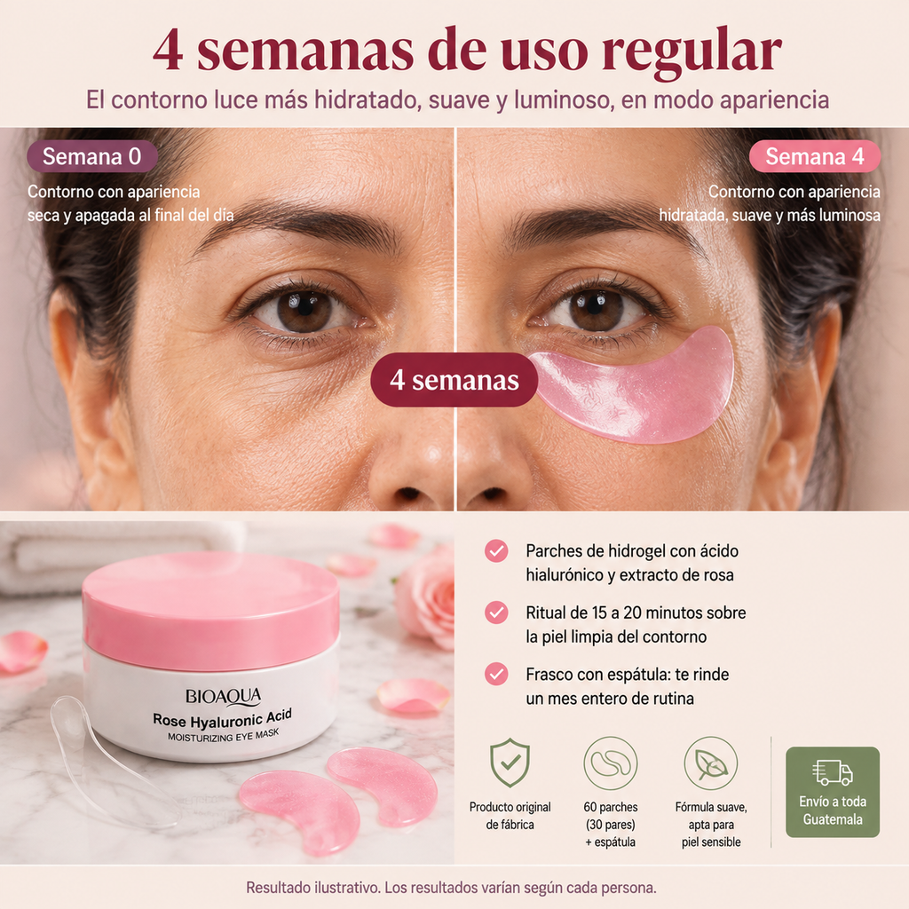 Collageno De Rosas Reafirmante De Ojos - 4719 — vista 5