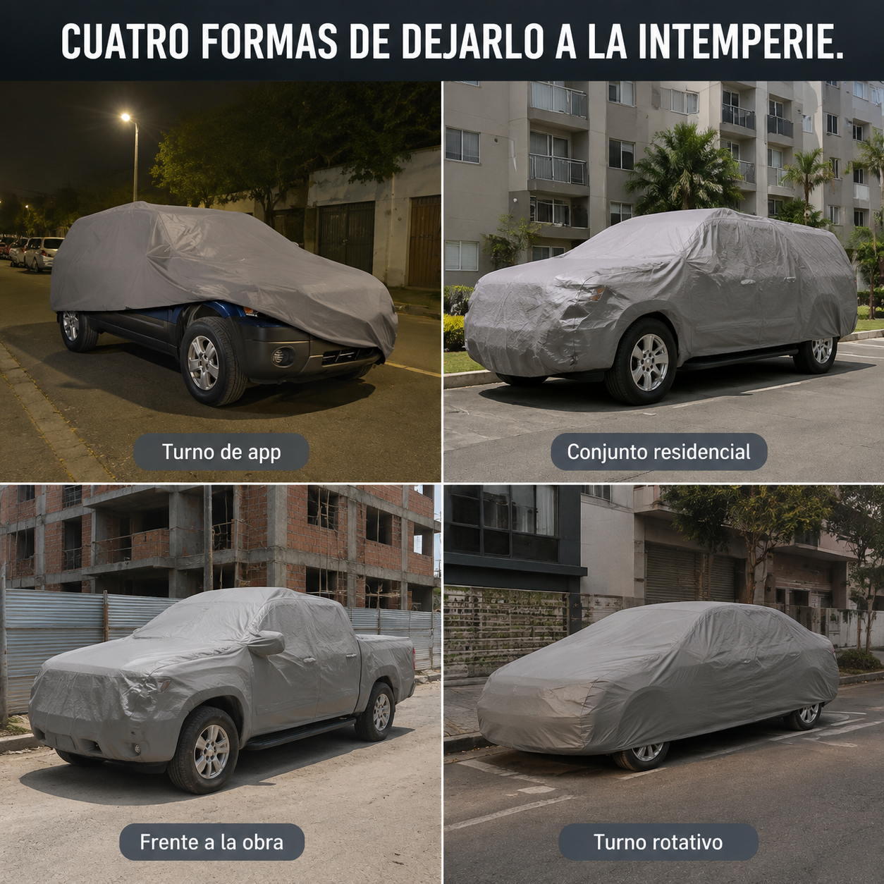 Cobertor Para Auto Autos Grandes — vista 5