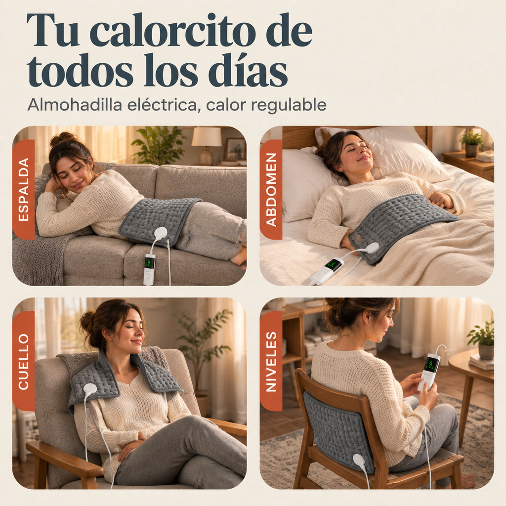Manta Lumbar Electrica Fisioterapia - 53991 — vista 5