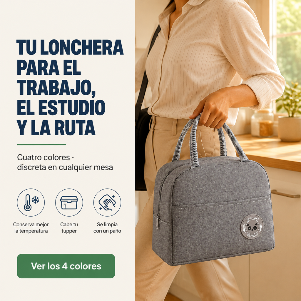 Lonchera Temperatura Aislada Portatil - 59540 — vista 5