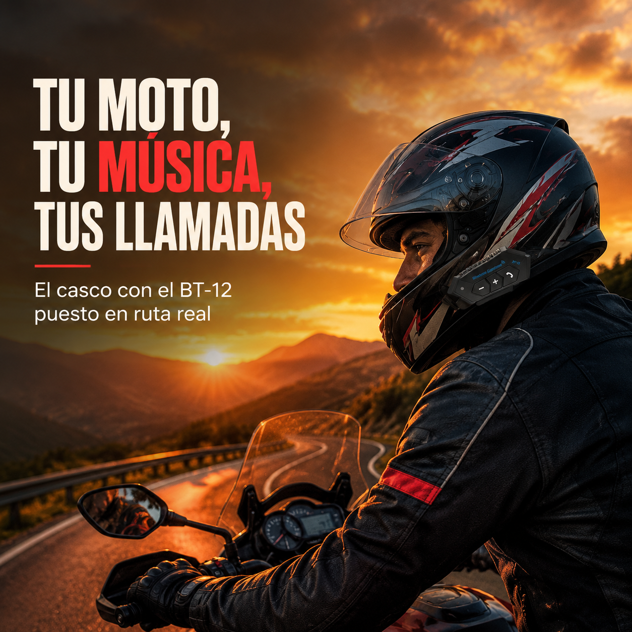 Intercomunicador Bluetooth Para Casco - 83603 — vista 5