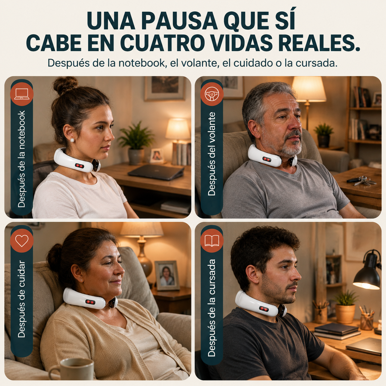 Masajeador De Cuello Electroestimulacion - id 1857 — vista 5