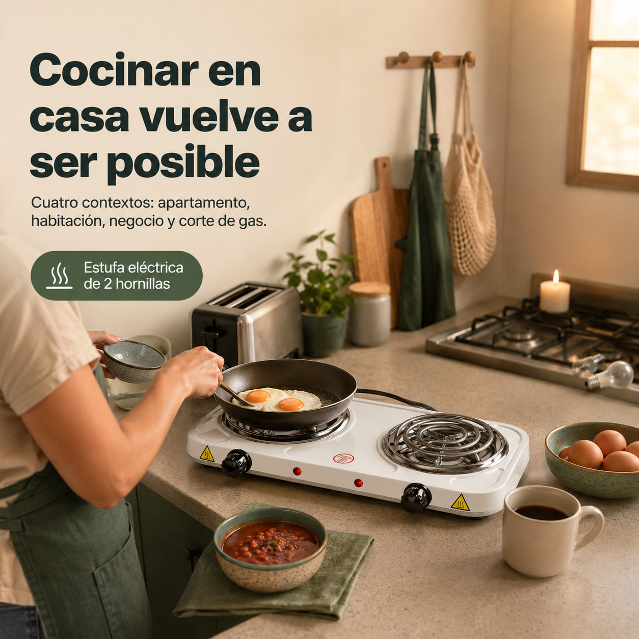 Estufas 2 Ornillas - 6121 — vista 5