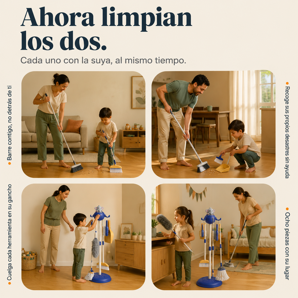 Set De Aseo Didactico Limpieza Ninos 8pz - 15167 — vista 5