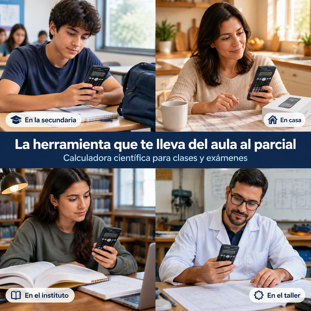 Calculadora Cientifica Justop Pila A - 6900 — vista 5