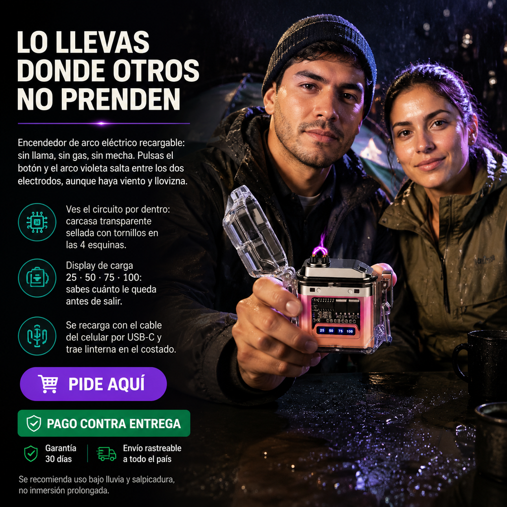 Encendedor Impermeable Transparente - 1194924 — vista 5