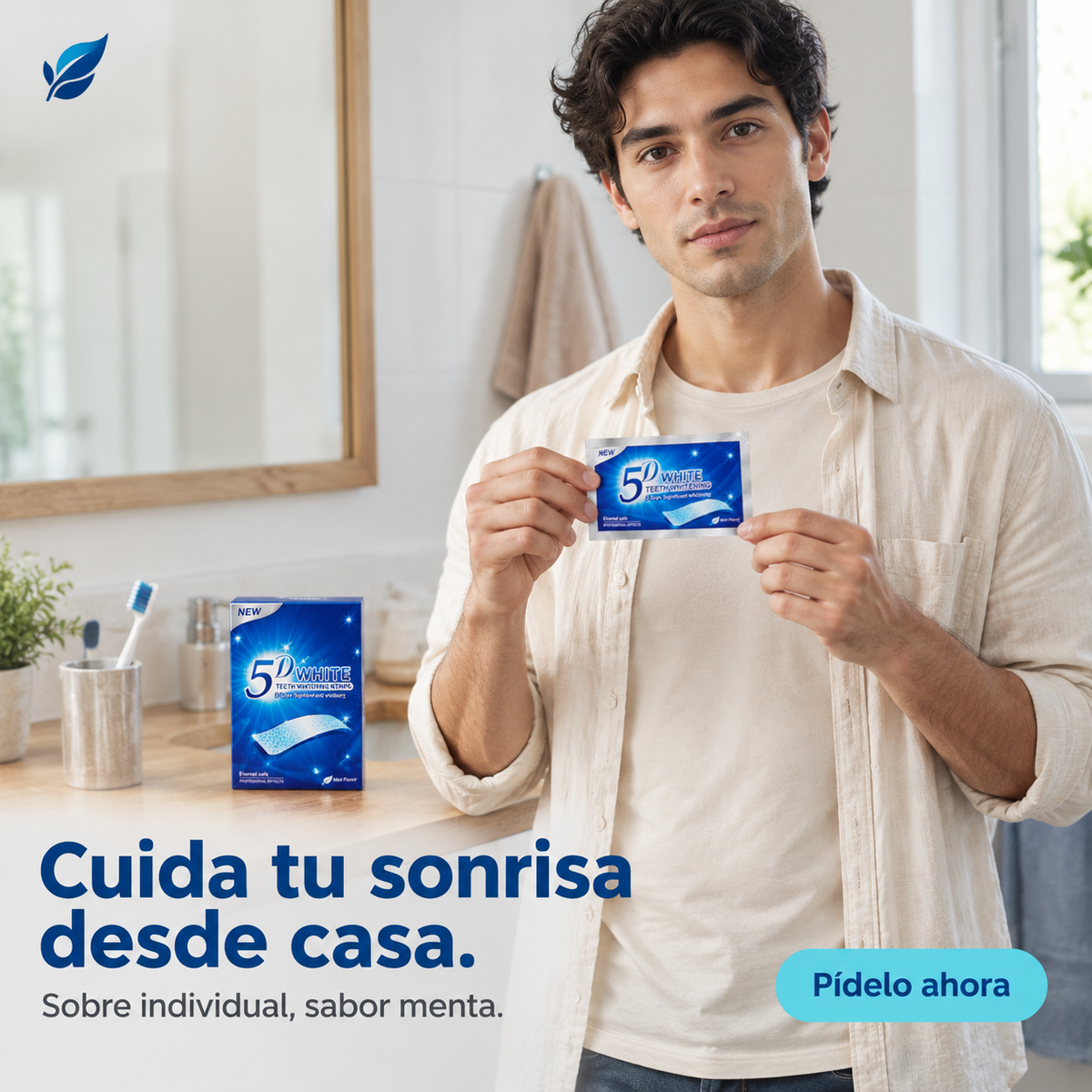 Tiras Gel Blanqueamiento Cuidado Dental - 6982 — vista 5